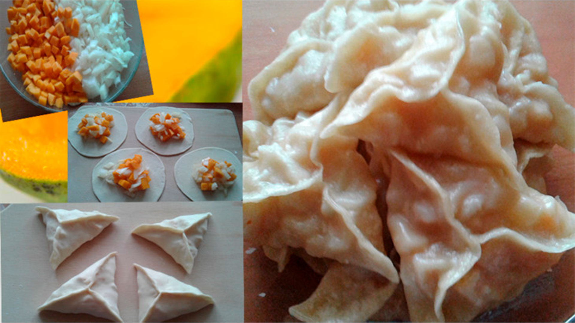 Вкусные постные манты с тыквой и луком: пошаговый рецепт приготовления с фото